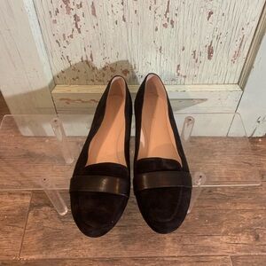 Cole Haan Grand Loafers Women's Size 9.5 Slip-on Black Suede Preloved
